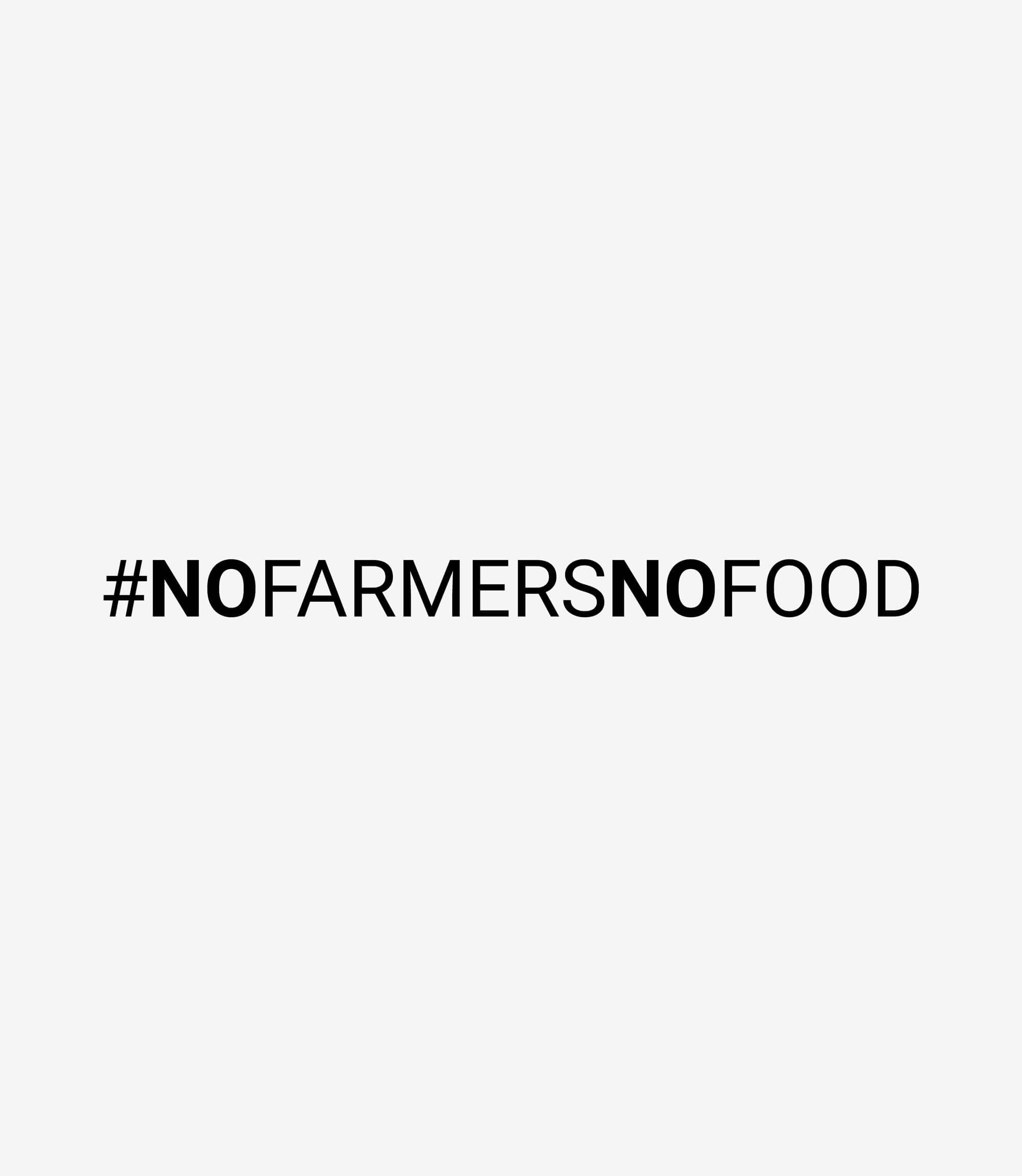 Plot stickers - #NOFARMERSNOFOOD