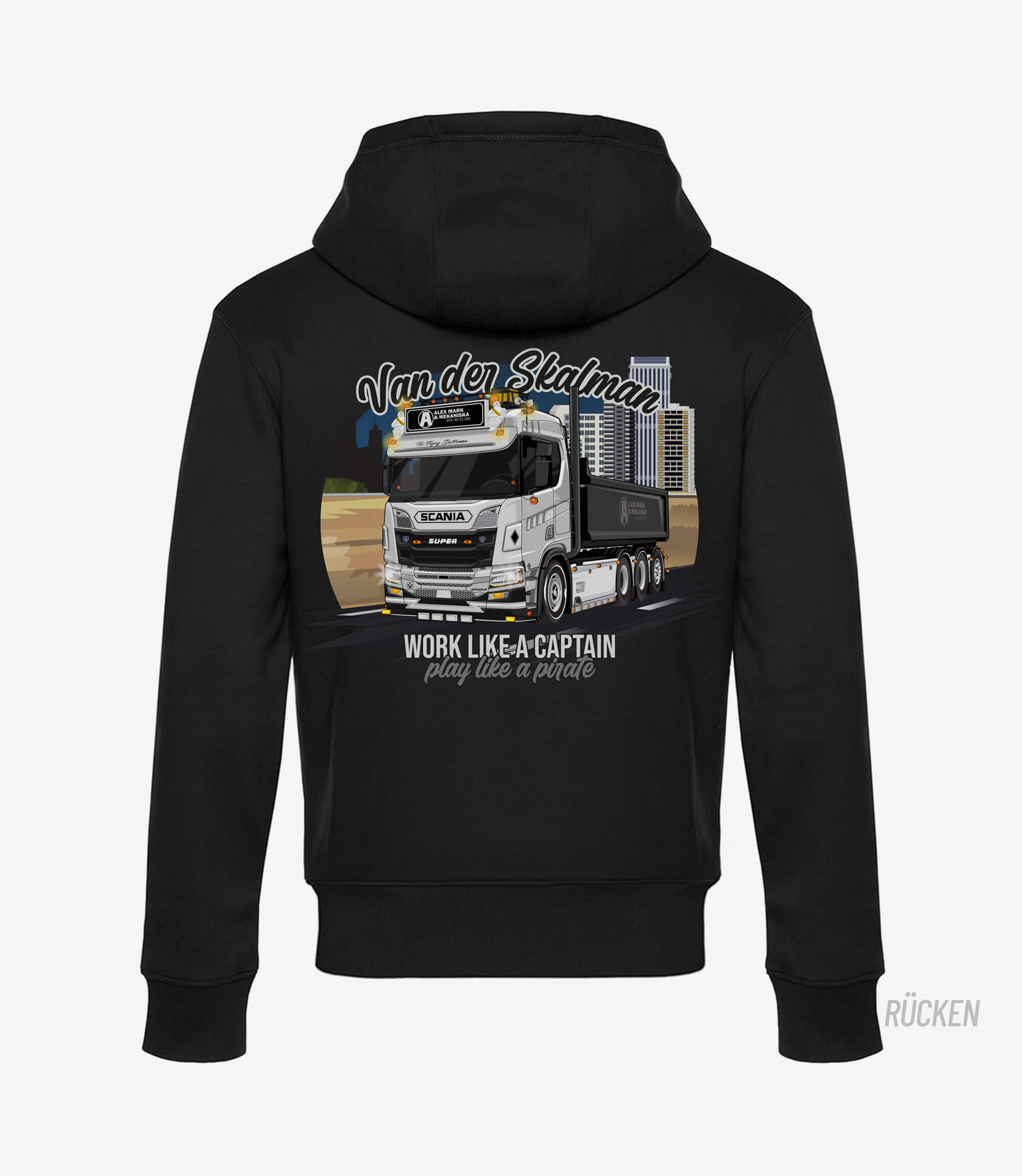 Hoodie - Van Der Skalman