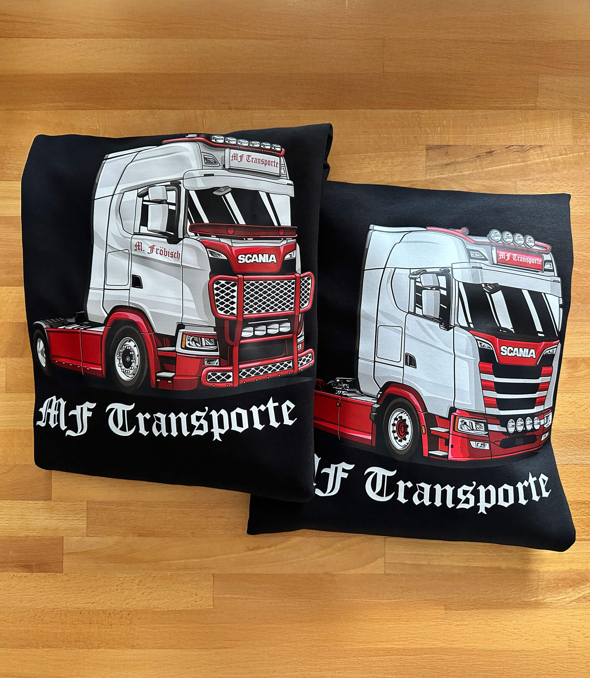Pullover mit deinem LKW oder Logo
