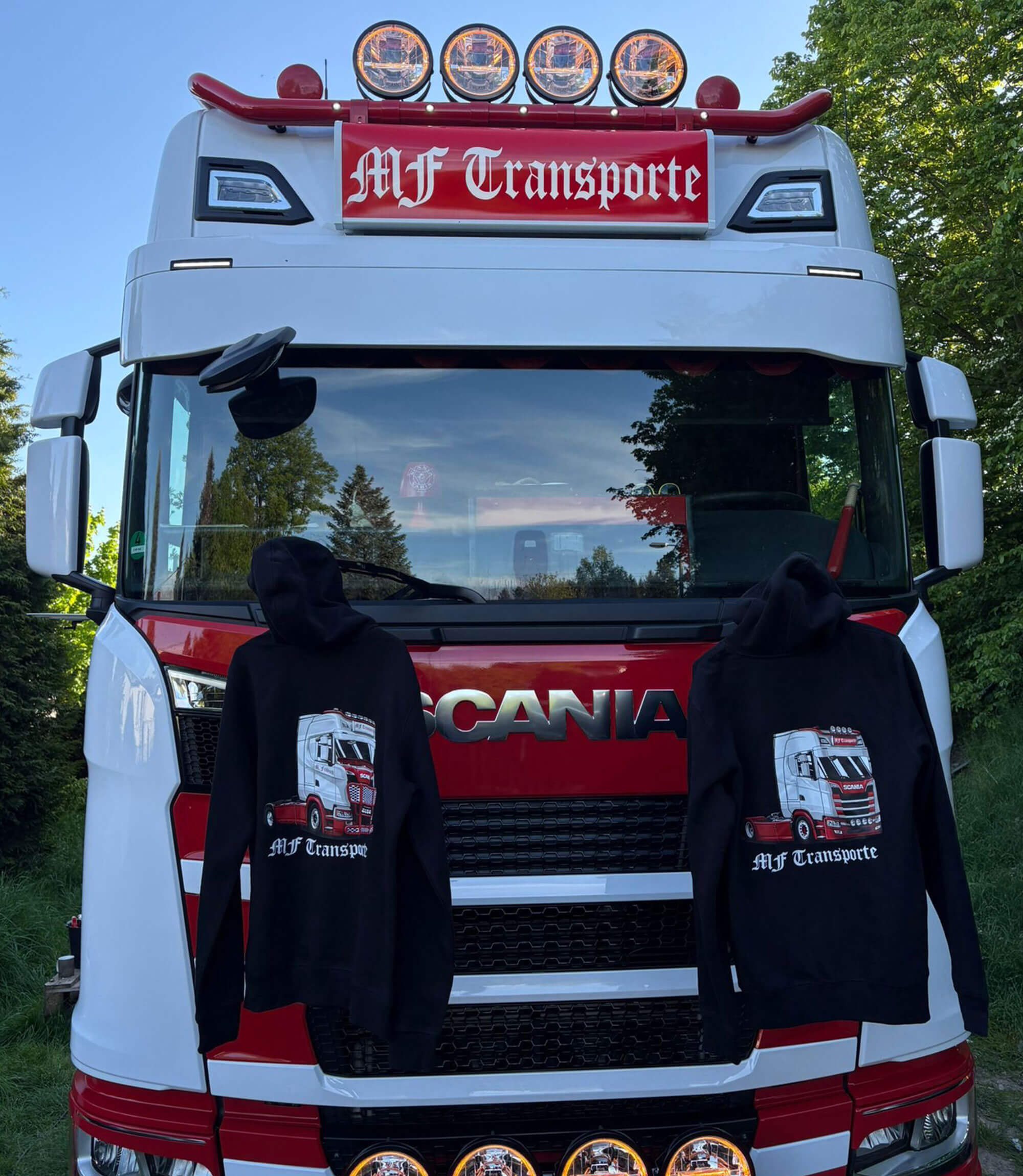 Pullover mit deinem LKW oder Logo