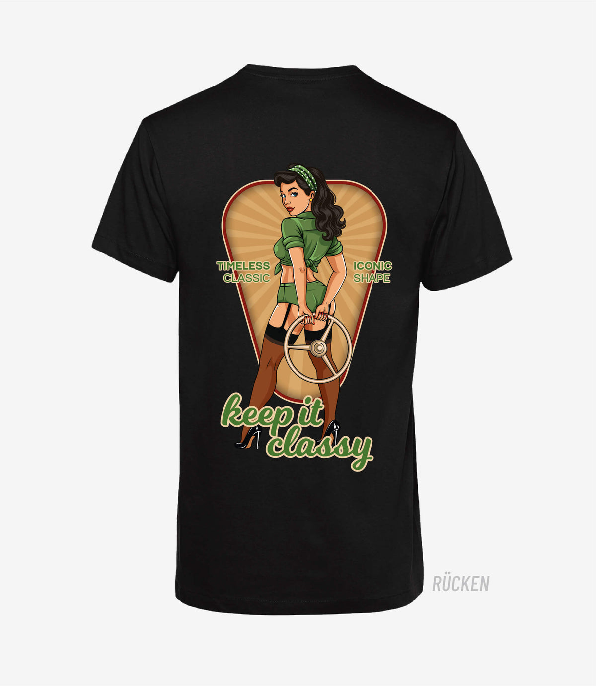 keep it classy - 3 Speichen Classic T-Shirt