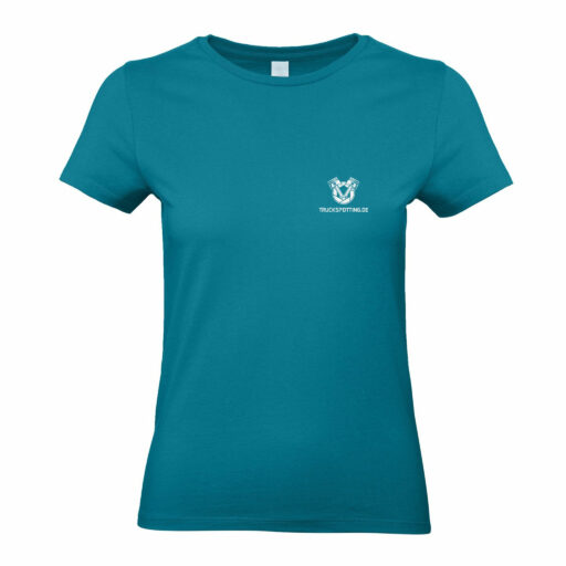 Logo | Damen Shirt | Vorderseite | Farbe: Petrol