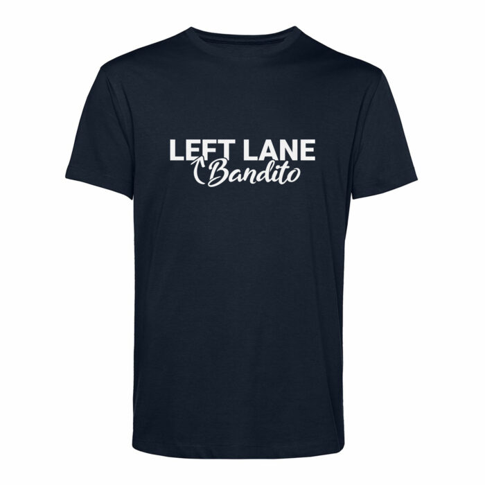 Left Lane Bandito | Herren Shirt | Vorderseite | Farbe: Navy