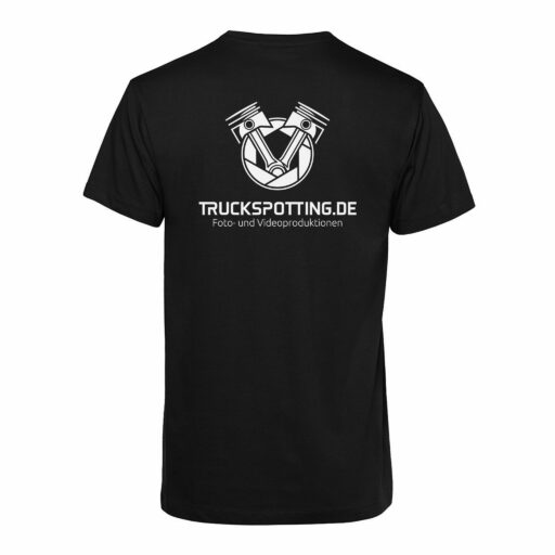Logo | Herren Shirt | Rückseite | Farbe: Schwarz